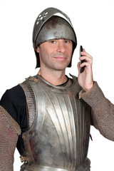 man in soldier costume