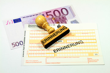 Zahlungserinnerung