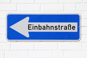 Einbahnstraße
