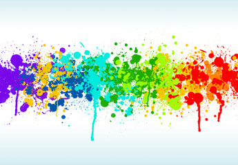 Fototapeta premium Illustrazione Astratta Splash