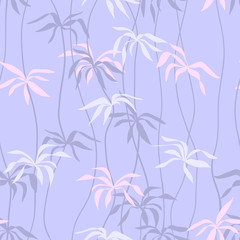 tender twigs seamless pattern