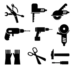 Gardinen Tools icon set ©  danjazzia