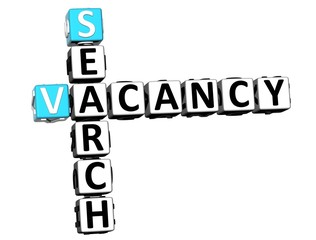 3D Search Vacancy Crossword