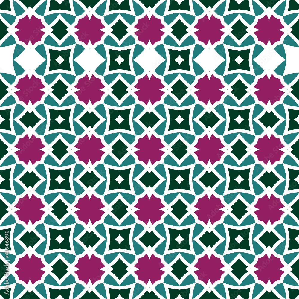 Aufkleber seamless colorful retro pattern vector background
