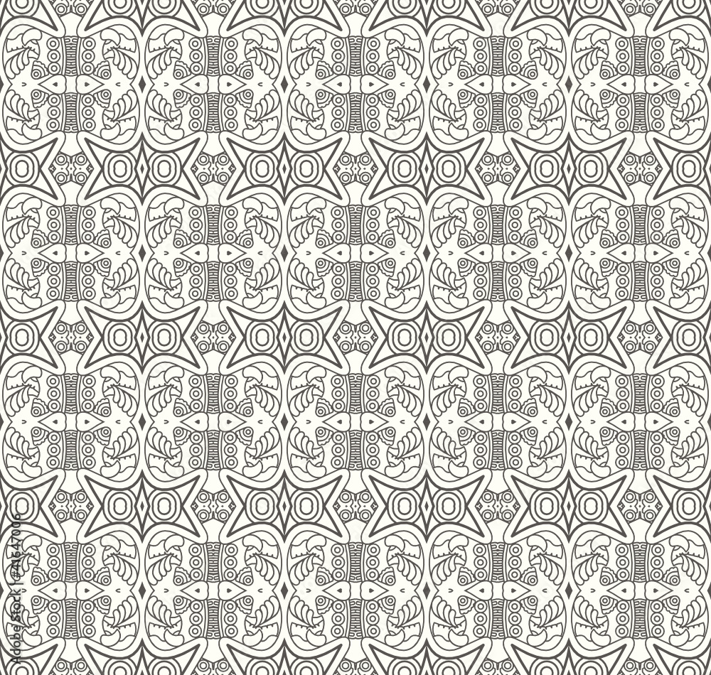 Poster creative design of a retro color background