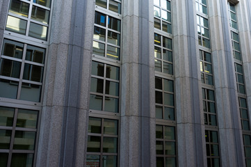 Fototapeta premium Modern palace facade color image