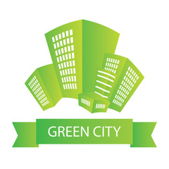 vector green city