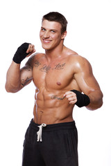 Image of muscle man