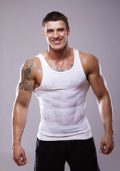 Image of muscle man