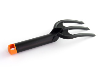 Hand-held rake
