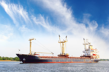 Fototapeta premium Barge
