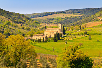 Sant Antimo Abbey, Tuscany