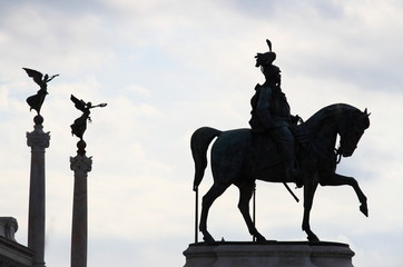 Equestrian monument to Victor Emmanuel II