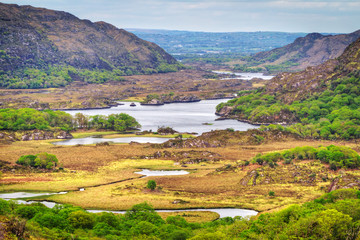 Irish mountains of Killarney pass, Co. Kerry