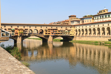 Obraz premium Ponte Vecchio Bridge, Florence, Tuscany