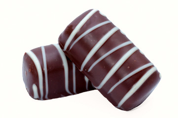 Set of two chocolate candy