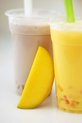 Bubble Tea Lila - Milch Shake Mango