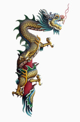Fototapeta na wymiar Dragon statue