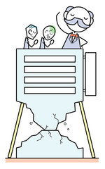 潰れかけの会社