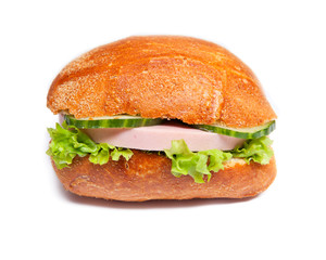 Brotchen mit Fleischwurst