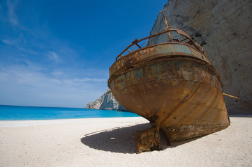 Smuggler's shipwreck