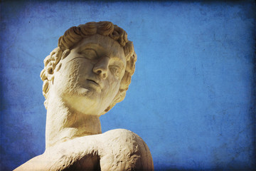 Piazza Pretoria - Palermo - old texture