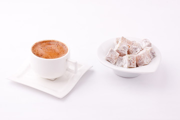 turkish coffee and turkish delight