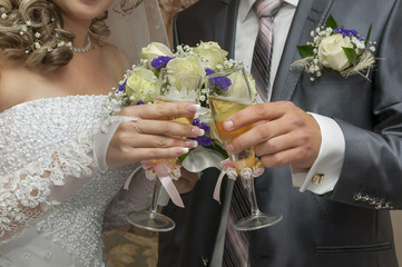 Wedding champagne