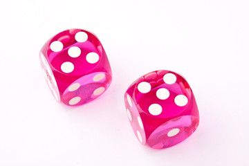 pink dices