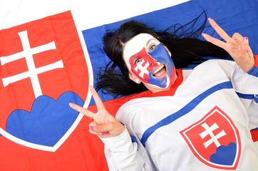 Fototapeta premium slovakian fan