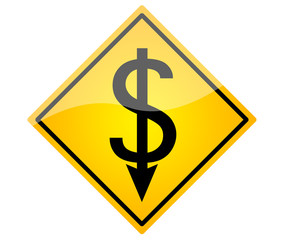 Dollar fall in exchange