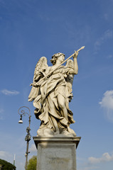 Statue on Ponte Sant'Angelo in Rome