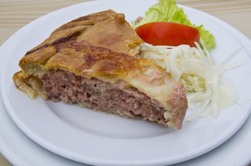 Portion de tourte