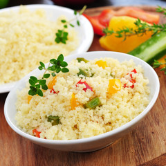 Couscous, Schale