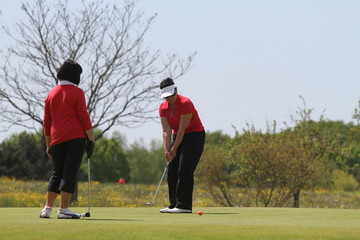 Obraz premium Golfeuses