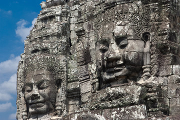 Obraz premium Bayon, Cambodia