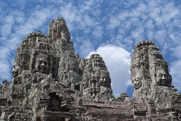 Fototapeta na wymiar Bayon, Kambodża