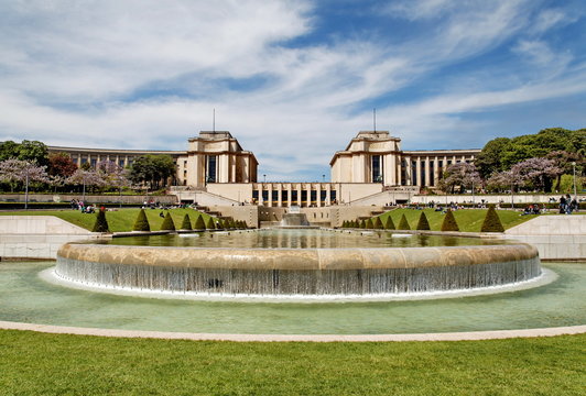 Esplanade du Trocad&eacute;ro, Paris.