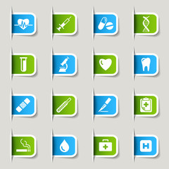 Label - Medical icons