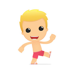 funny cartoon tourist