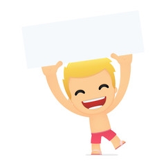 funny cartoon tourist