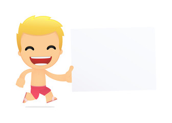 funny cartoon tourist