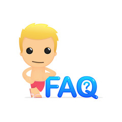 funny cartoon tourist