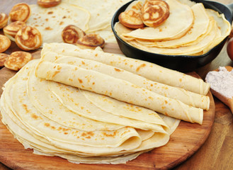 Mehl, Crepes