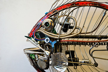 scrap-metal fish
