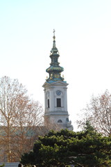 Belgrade. Serbia Tower Clock