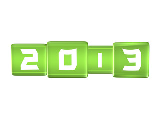2013 year cube