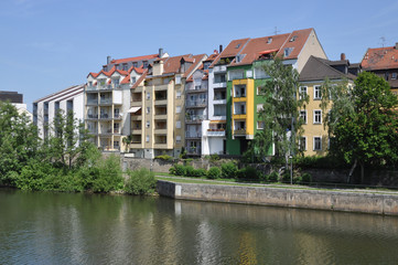 Obraz premium Regnitz in Bamberg