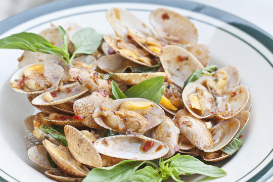 clams fry