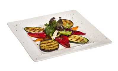 Grilled vegetables (zucchini, eggplant, peppers,)